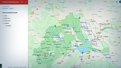 Povodie Oravska Priehrada